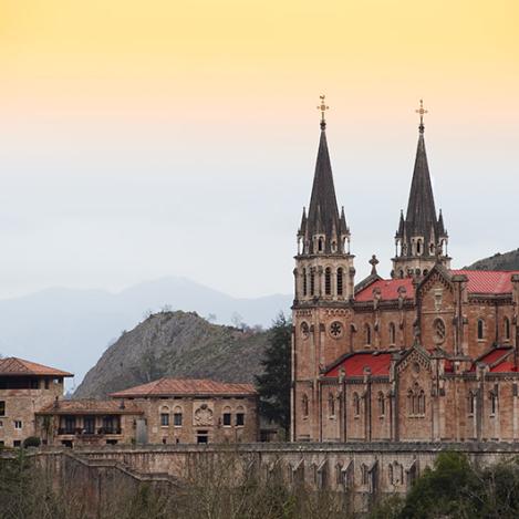 Santuario de Covadonga, Asturias, España