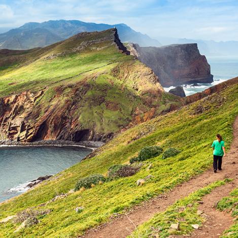 Ruta São Lourenco, este de Madeira, Portugal