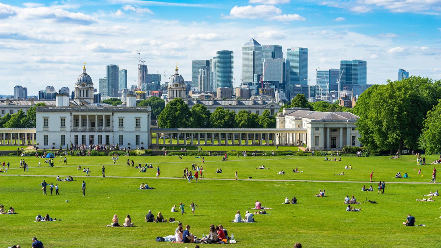 Greenwich Park en primavera, Londres, Inglaterra