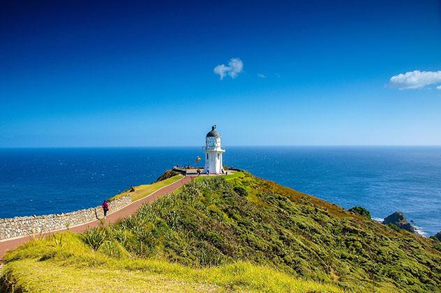 Faro de cabo Reinga, Northland, Nueva Zelanda, Top 03 de Best in Asia Pacific 2019, los 10 mejores destinos de Asia-Pacífico