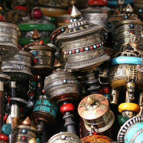 Mercado de fin de semana de Thimphu, Bután