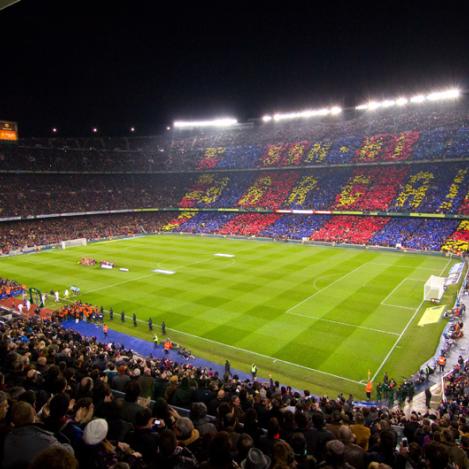 Camp Nou, Barcelona, Cataluña, España