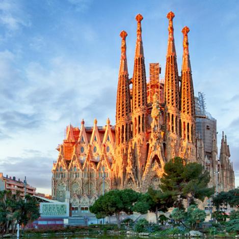 La Sagrada Familia, Barcelona, Cataluña, España
