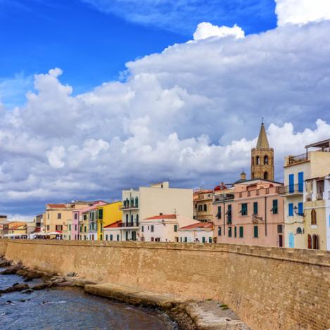 Alghero, Cerdeña, Italia