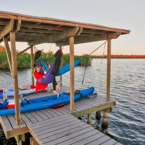 ‘Chickees’ y canoas en los Everglades, Estados Unidos