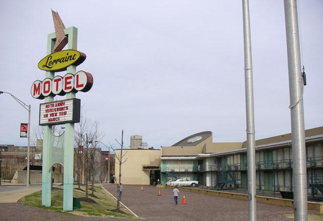 El Lorraine Motel de Memphis, donde fue asesinado Martin Luther King en 1968, hoy forma parte del National Civil Rights Museum, sur de EEUU © Robin Zebrowski / Flickr