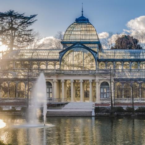 Palacio de Cristal, Parque del Buen Retiro, Comunidad de Madrid, España