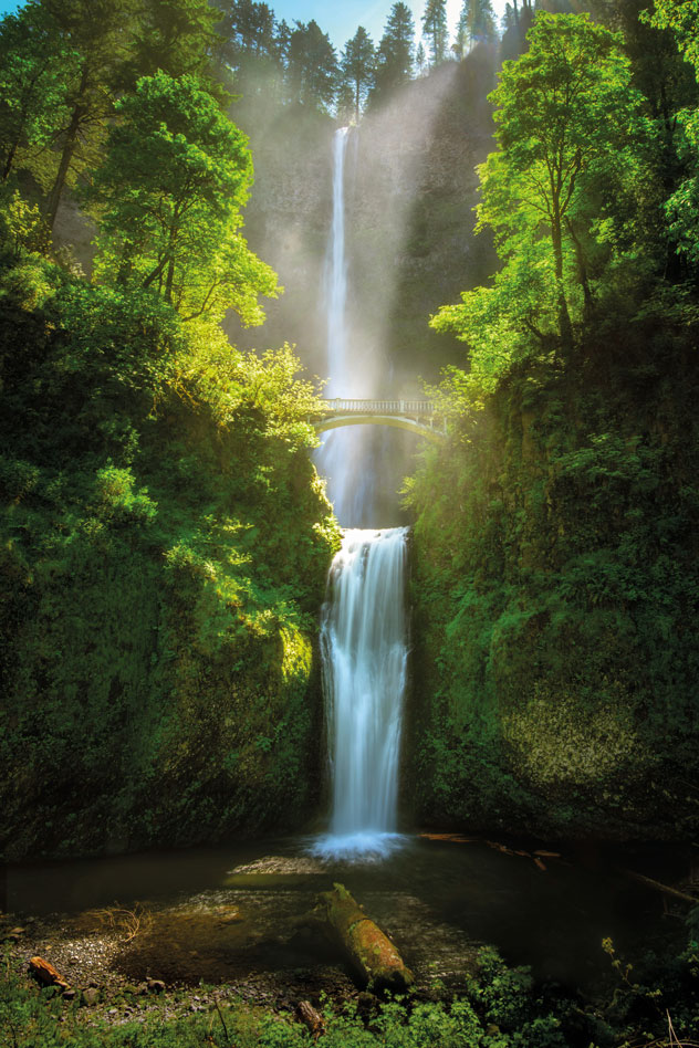 La excursión de Multnomah Falls es un punto destacado de la garganta del río Columbia.