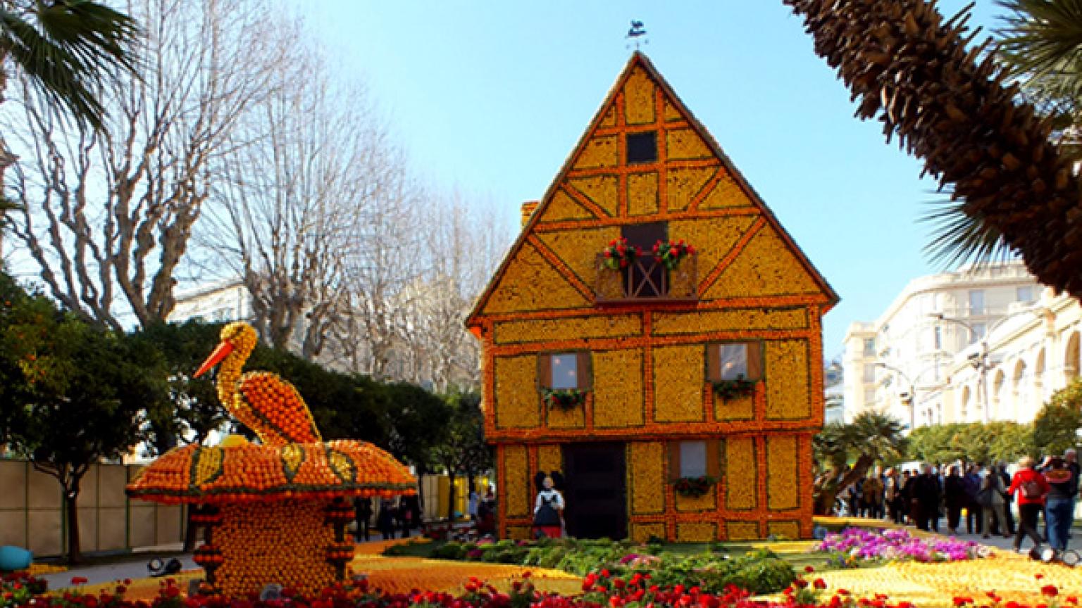 Fête du citron, Menton, Francia