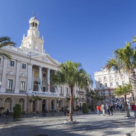 Edificio del ayuntamiento. 