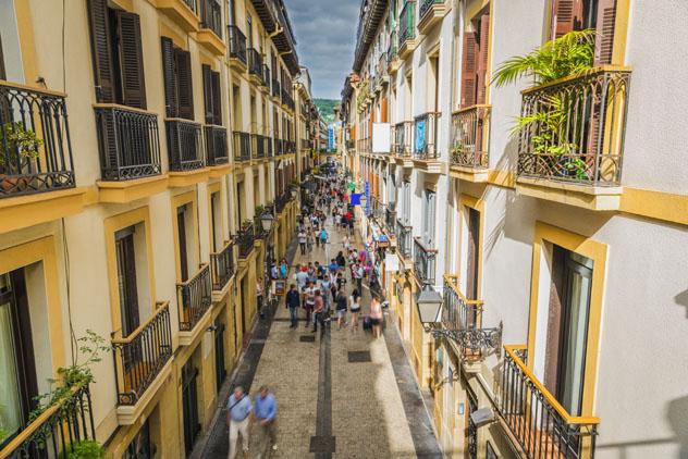 Parte Vieja de San Sebastián, País Vasco, España © marchello74 / Shutterstock