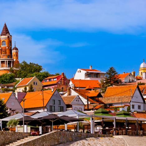 Vistas del barrio de Zemun.