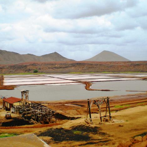 Planta de sal y salinas, Pedra do Lume, Cabo Verde