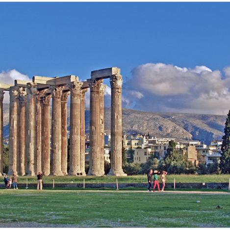 Templo de Zeus Olímpico, Atenas, Grecia
