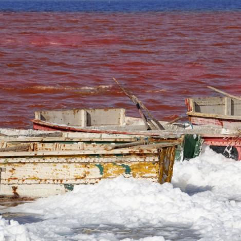 Lago Rose, Senegal