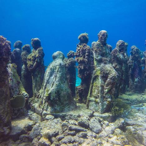 Museo Subacuático de Arte, Zona Hotelera, Cancún, Rivera Maya, México