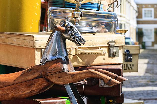 Notting Hill: antigüedades en Portobello Road Market