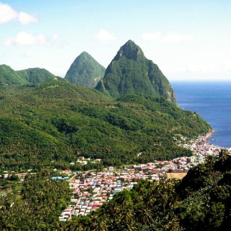 Soufrière, Santa Lucía