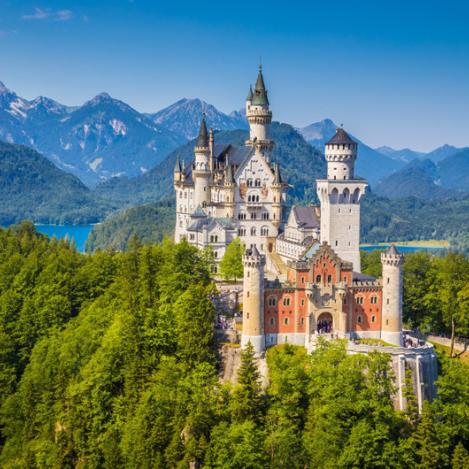 Schloss Neuschwanstein, Alemania