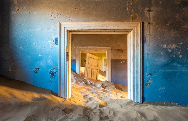 La ciudad fantasma de Kolmanskop, Namibia