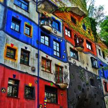 Hundertwasser House, Viena, Austria