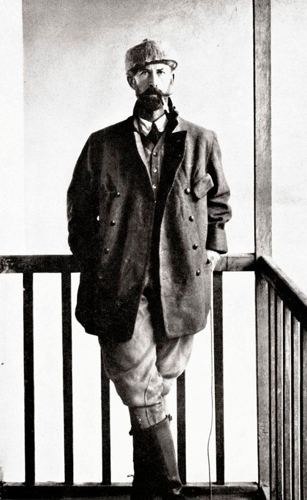 Fotografía del coronel Percy Harrison Fawcet de 1911