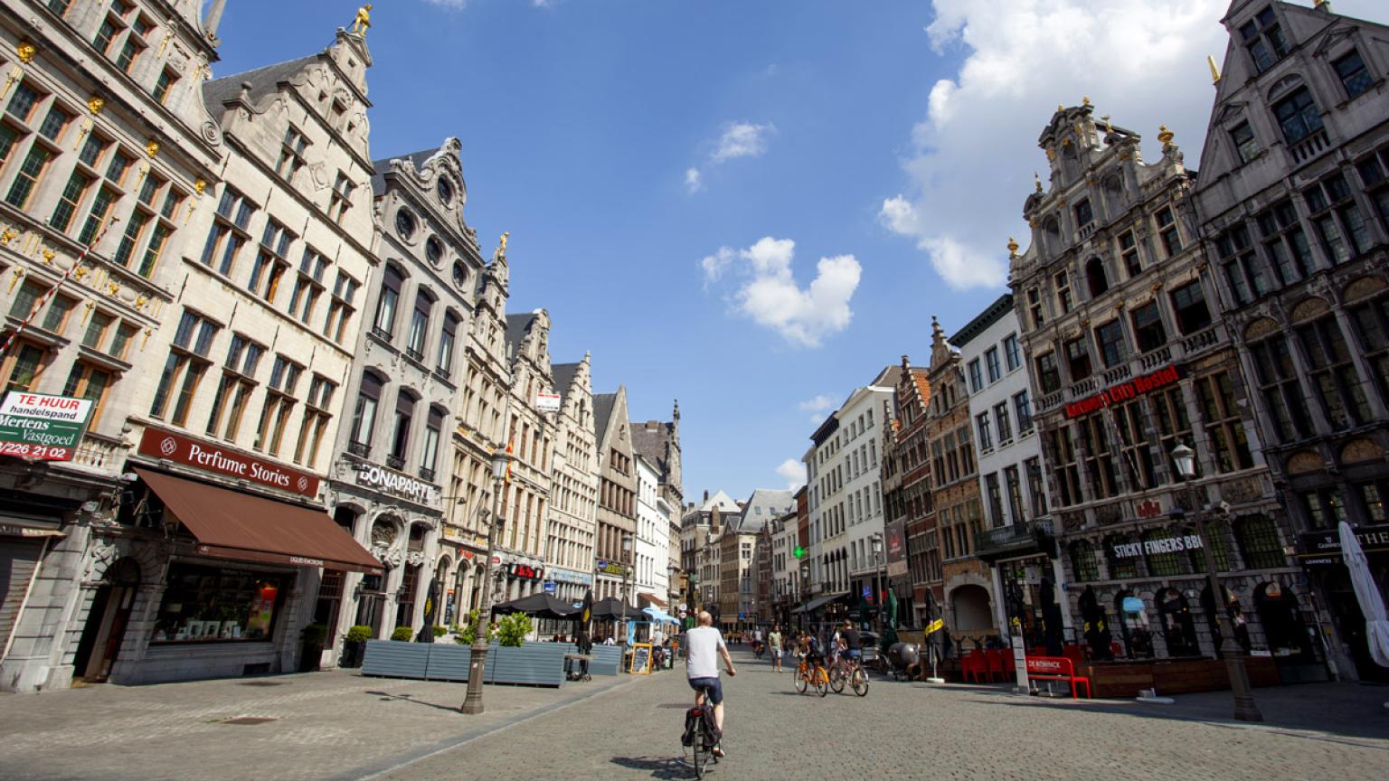 Casas gremiales, Amberes, Bélgica