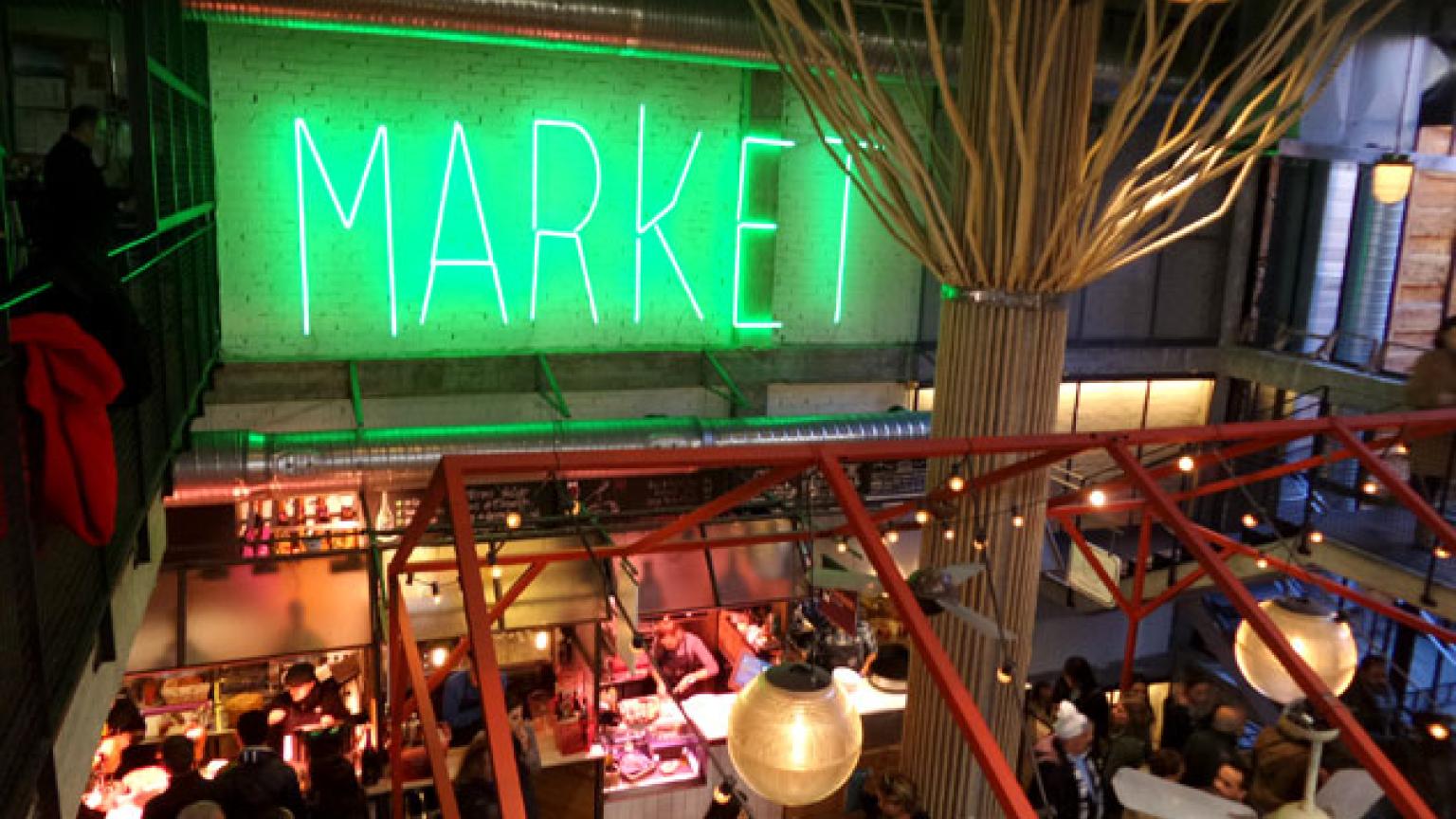 Mercado de San Ildefonso, Madrid, Comunidad de Madrid, España