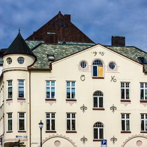 ‘Art nouveau’ en Ålesund, Noruega
