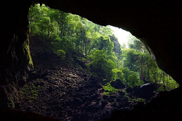 Parque Nacional Gunung Mulu en Malasia, cueva Deer