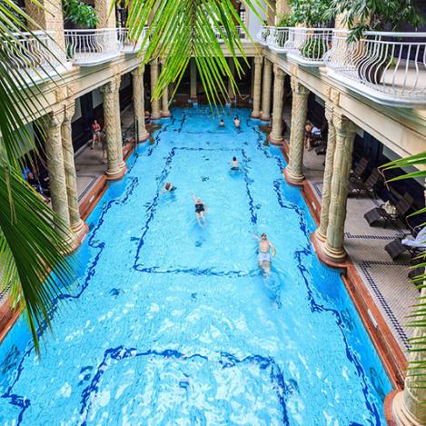 Baños termales Gellért, Budapest, Hungría
