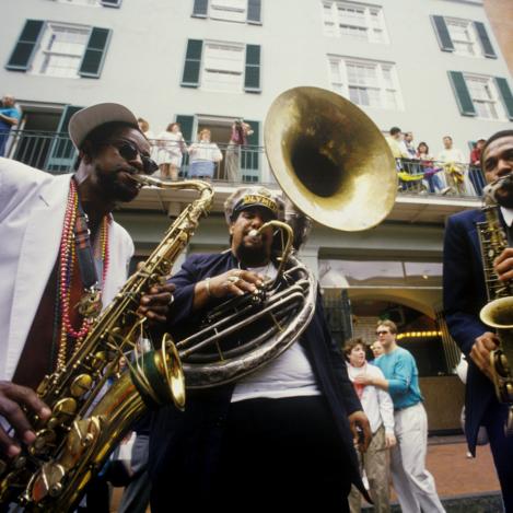 Jazz en Nueva Orleans, Estados Unidos