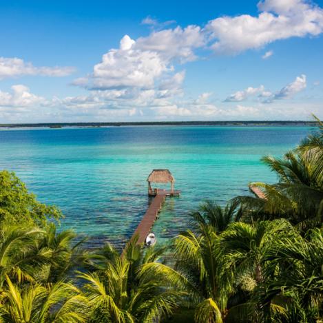 Bacalar, costa maya, México