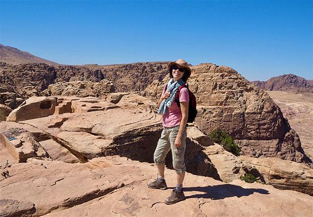 Marie-France Roy, 56 años, mujer viajera en solitario