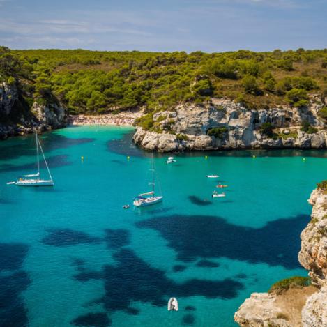 Playas de Menorca, Islas Baleares, España