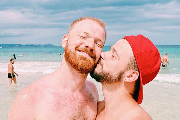 Turismo sostenible: diversidad. Daan y Karl en Ibiza