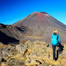 Mujer viajera, Nueva Zelanda