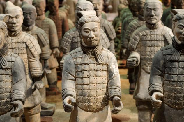El Ejército de Guerreros de Terracota celebra, en el 2017, sus 30 años de inscripción en la Unesco, China © danp68 / Getty Images