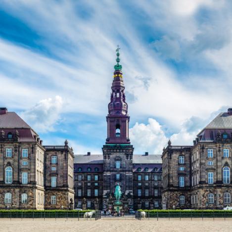 Christiansborg Slot, Copenhague, Dinamarca