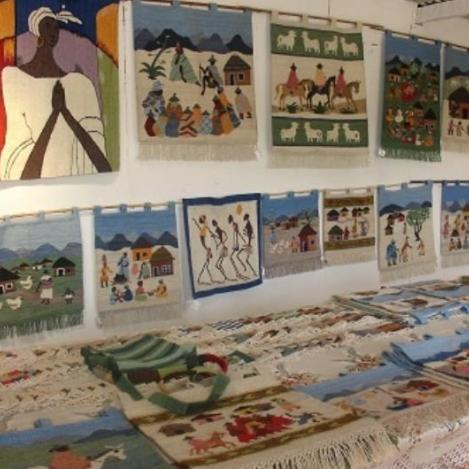 Artesanía en Teyateyaneng, Lesoto