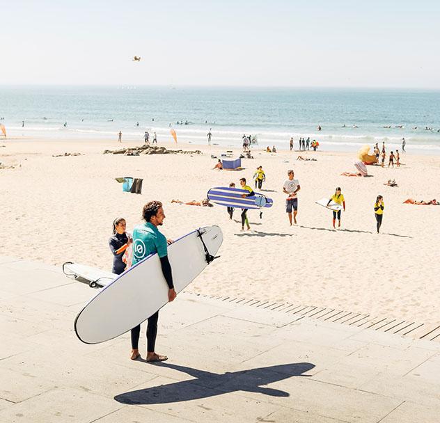 Playa de Matosinhos, Oporto, Portugal