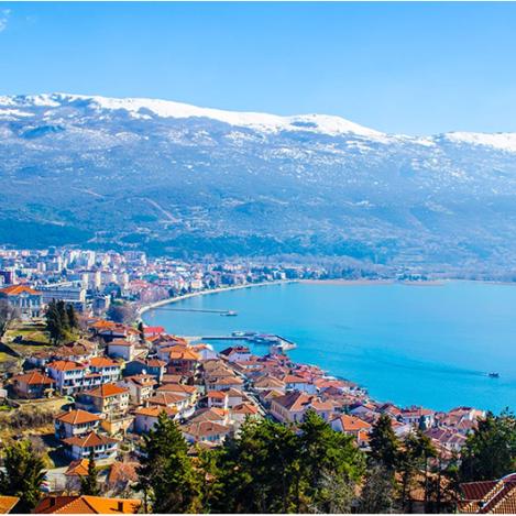 Casco antiguo de Ohrid, Macedonia del Norte