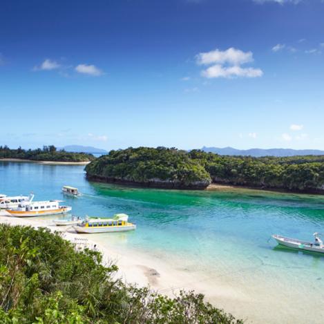 Playas y bosques de las islas del Suroeste, Japón