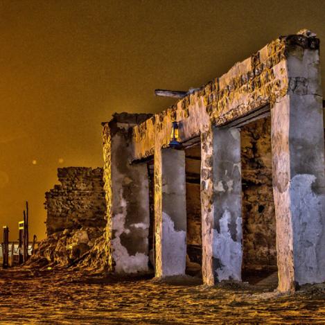 Pueblo de pescadores Jazirat al-Hamra, Emiratos Árabes Unidos