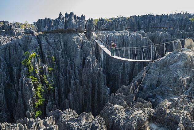 Tsingy de Bemaraha, Madagascar: una de las maravillas del mundo