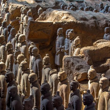 Guerreros de Terracota, Xi'an, China