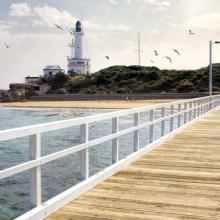 Faro de Point Lonsdale, Península de Bellarine, Australia