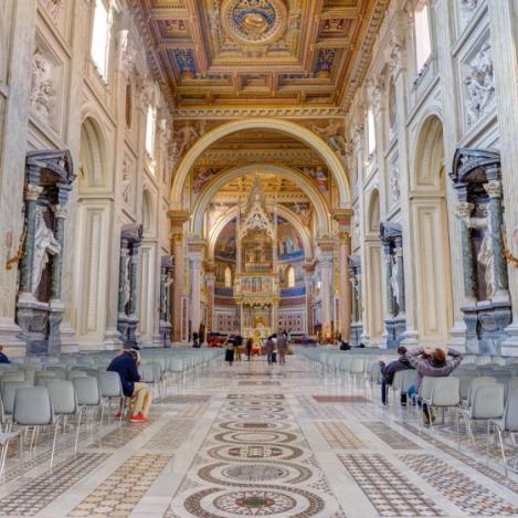 Basilica di San Giovanni en Laterano.