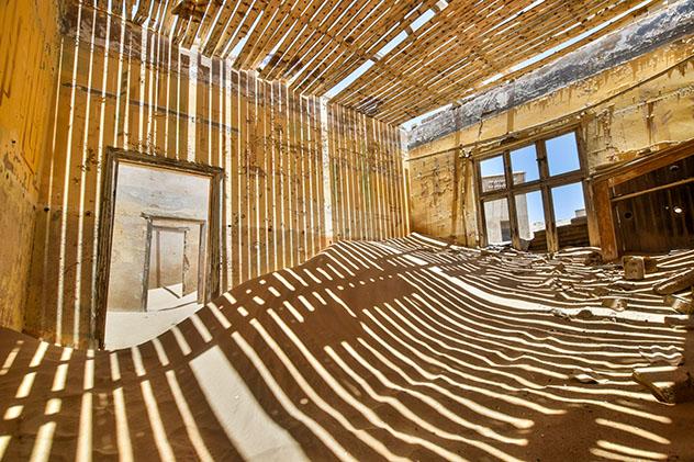 La ciudad fantasma de Kolmanskop, Namibia