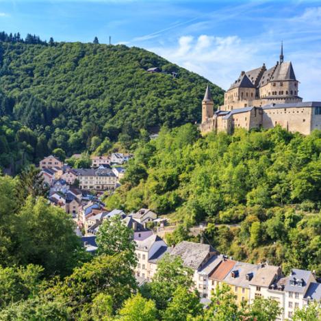 Château de Vianden, Luxemburgo